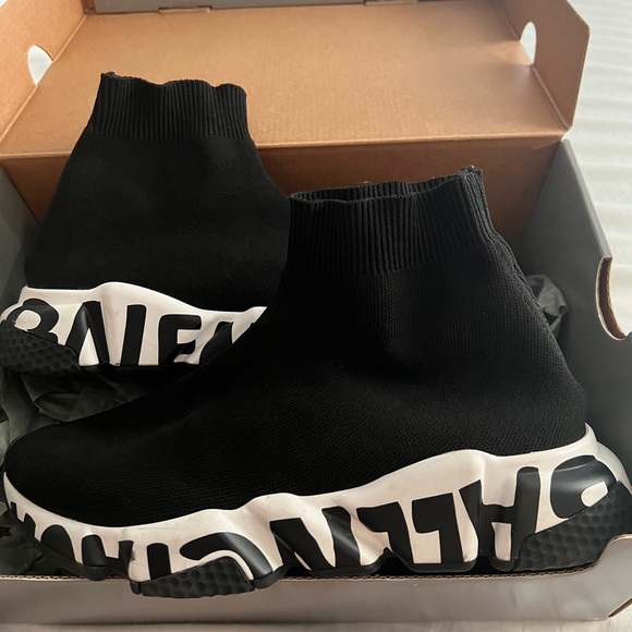 Balenciaga Speed Lt Graffiti - Picture 5 of 6